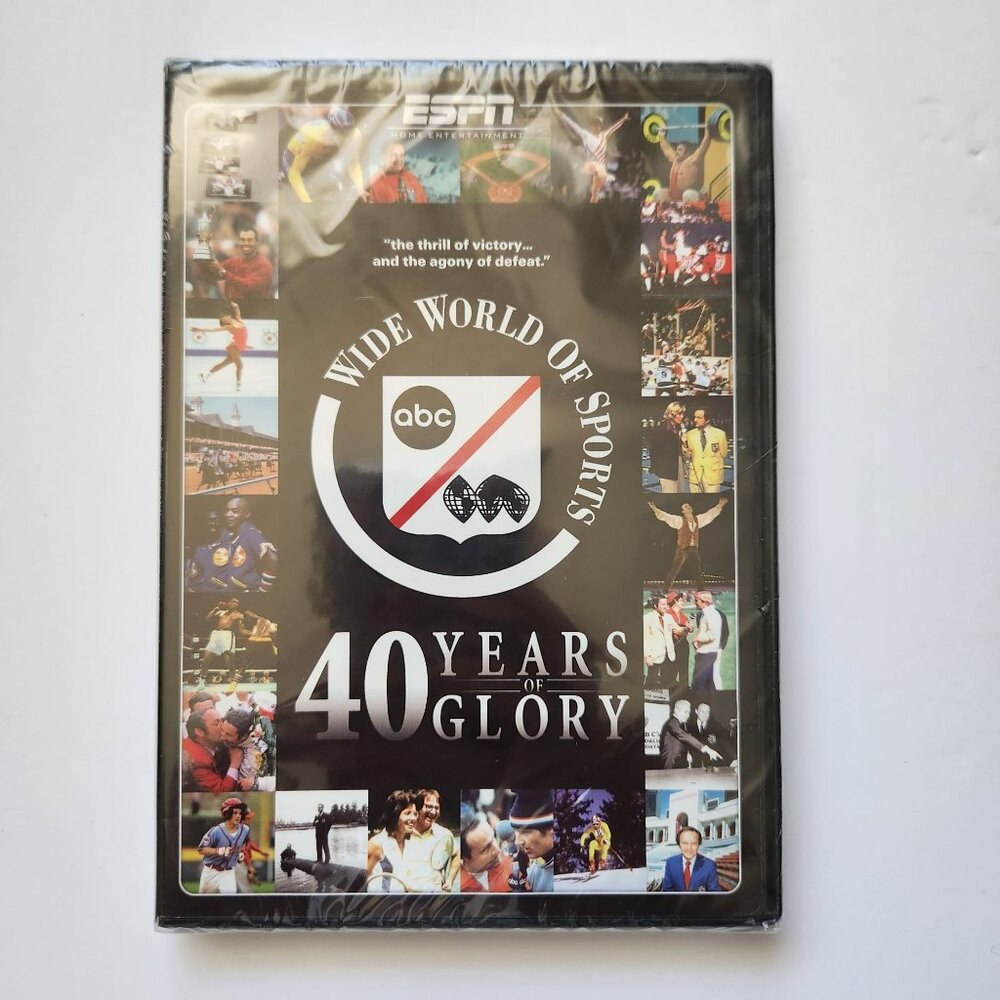 ABC Wide World Of Sports 40 Years Of Glory DVD, Sealed